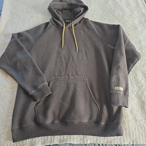 Flag Nor Fail Men's Forever Hoodie‎ Brown (Ash) Size XXL Heavyweight!